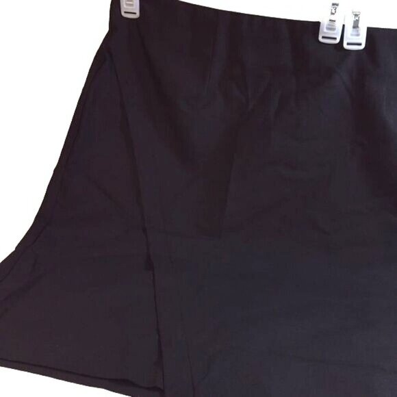 Lane Bryant Womens Pencil Skirt Zip Back Slit Size 28 NWOT - Picture 2 of 7